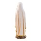 Virgen de Lourdes Base Marron 30 cm