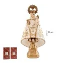 Imagen Virgen Covadonga Crema 30 cm