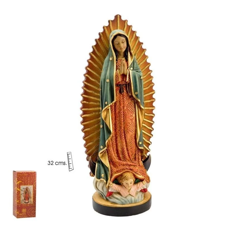 Virgen de Guadalupe 32 cm