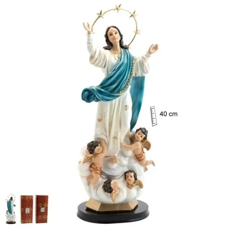 Imagen Virgen Inmaculada Corona Metal 42 cm