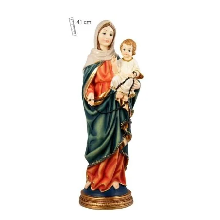 Virgen del Rosario 41 cm