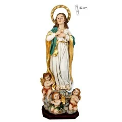 Imagen Virgen Inmaculada 43 cm