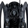 Figura Santa Muerte Negra Sentada con Guadaña | 8435266026020 | Tienda Esotérica Changó
