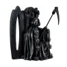 Figura Santa Muerte Negra Sentada con Guadaña | 8435266026020 | Tienda Esotérica Changó