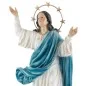 Virgen Inmaculada Corona Metal 60 cm