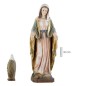 Imagen Virgen de la Milagrosa Madera Vieja 65 cm