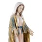 Virgen de la Milagrosa Madera Vieja 65 cm