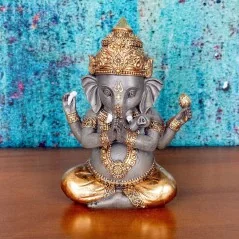 Ganesha Sentada 14,5 cm | Tienda Esotérica Changó