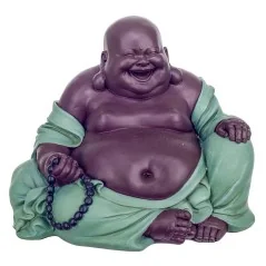 Figura Buda Sentado Mala 20 cm