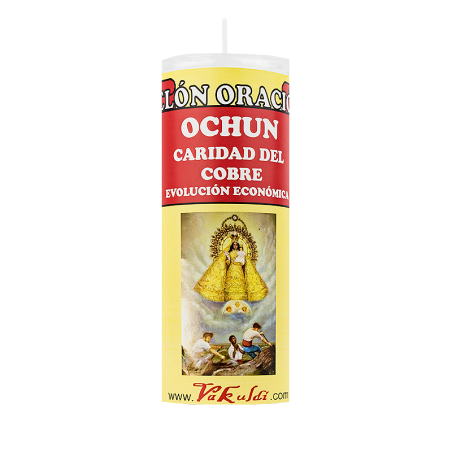 Velón Oración Ochun - Evolución Económica | Vakuldi | Tienda Esotérica Changó