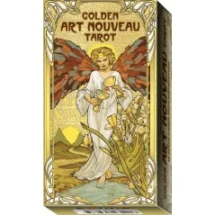 Tarot Art Nouveau Dorado - Giulia Massaglia - Portada