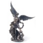 Figura Arcangel San Miguel con Demonio 26 cm