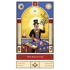 Masonic Tarot - Patricio Díaz Silva - El Mago - Tarot Masónico