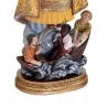 Virgen Caridad del Cobre - Manto Amarillo 30 cm | La Virgen Caridad del Cobre con manto en amarillo es una figura de resina de 30 cm de altura que representa a la Patrona de Cuba. Se celebra el 8 de septiembre y es importante para los católicos y otros devotos de la Virgen. La figura está asociada con la diosa Ochún en la religión sincrética de la santería, y es a menudo representada con elementos como el color amarillo y símbolos de la naturaleza. La figura de la Virgen está hecha de resina, un material resistente y duradero, y es detallada y bien acabada, presentando a la Virgen vestida con un manto amarillo que simboliza la luz y la esperanza. Esta figura es un regalo popular y un objeto de devoción para muchos creyentes, quienes creen que la presencia de la Virgen Caridad del Cobre en sus vidas puede traer bendiciones y protección divina. | Tienda Esotérica Changó