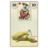 Oraculo Lenormand - Laura Tuan | El Oráculo de Lenormand de Laura Tuan es una baraja de tarot con 36 figuras que tiene un gran encanto gracias al poder sugerente de sus símbolos, cuyos significados se pueden aprender fácilmente siguiendo las reglas establecidas por Marie Anne Lenormand, la adivina de Napoleón Bonaparte. Esta baraja es una de las más populares en el mundo de la cartomancia y es ideal para principiantes y expertos en la adivinación. Las figuras de la baraja incluyen el Sol, la Luna, las Estrellas, el Árbol, la Casa, la Serpiente, el Ancla, el Corazón, el Barco, la Torre, el Jardín, el Pescado, la Cruz, el Hombre y la Mujer, entre otros. El Oráculo de Lenormand de Laura Tuan es una herramienta esencial para aquellos que desean explorar su futuro y encontrar respuestas a sus preguntas más importantes. Tienda Esotérica Changó