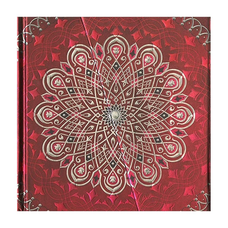 Cuaderno Mandalas Rojo - Libro de Notas
