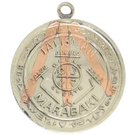 Amuleto Marabaki con Tetragramaton 3.5 cm - Buena Suerte - Dinero - Amor - Salud | Tienda Esotérica Changó