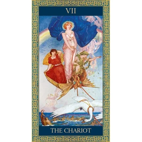 Carta El Carro número 7 del Tarot Cuentos y Leyendas | Tienda Esotérica Changó