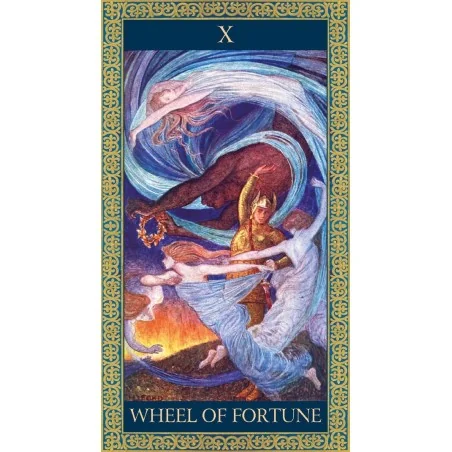 Carta Rueda de la Fortuna número 10 del Tarot Cuentos y Leyendas | Tienda Esotérica Changó