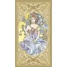 Trasera de las cartas del Tarot Art Nouveau | Tienda Esotérica Changó