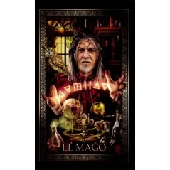 Carta número 1, El Mago, del Tarot Dorado Real | Tienda Esotérica Changó