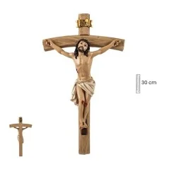 Cristo Vivo en Cruz 30 cm | Tienda Esotérica Changó