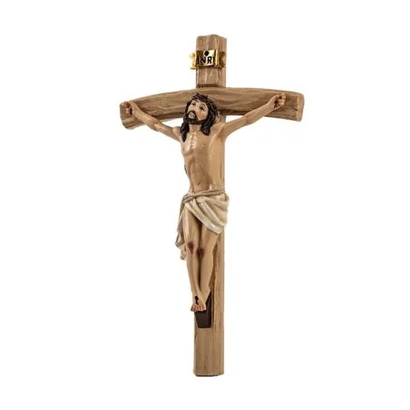 Cristo Vivo en Cruz 30 cm | Tienda Esotérica Changó