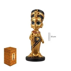 Reina Nefertiti en Dorado 15 cm | 8435266232575 | Tienda Esotérica Changó