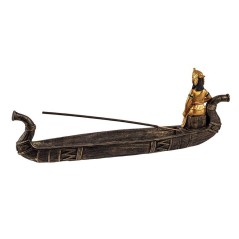 Portaincienso Barca Ritual de Nefertiti 30 cm | 8435266232483 | Tienda Esotérica Changó