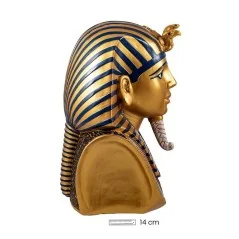 Busto de Tutankamón en Dorado 27 cm | 8435266232469 | Tienda Esotérica Changó