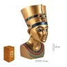 Busto de Nefertiti en Dorado 25 cm | 8435266232452 | Tienda Esotérica Changó