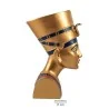 Busto de Nefertiti en Dorado 25 cm | 8435266232452 | Tienda Esotérica Changó