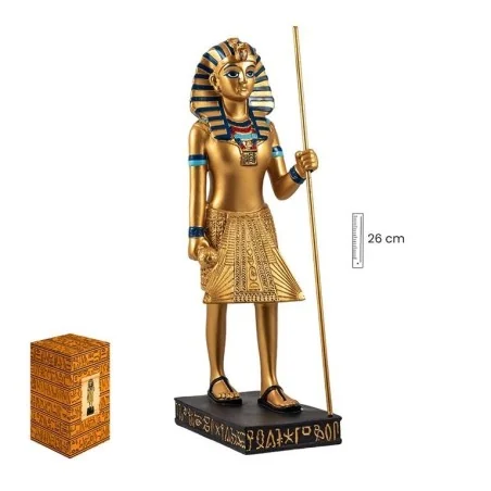 Faraón Tutankamón en Dorado 26 cm
