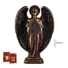 Ángel Metatrón con Cubo 60 cm - color bronce | 8435266131052 | Tienda Esotérica Changó