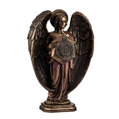 Ángel Metatrón con Cubo 60 cm - color bronce | 8435266131052 | Tienda Esotérica Changó