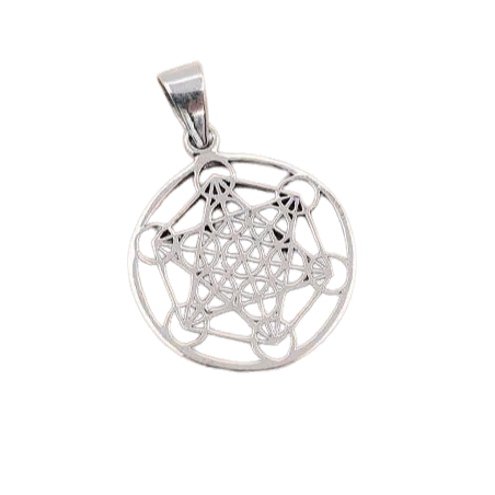 Amuleto Plata Metatron 2,4 cm