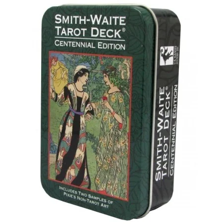 Tarot Smith-Waite Centennial - Pamela Colman Smith (In a Tin / Lata) (En) (Usg) | Tienda Esotérica Changó