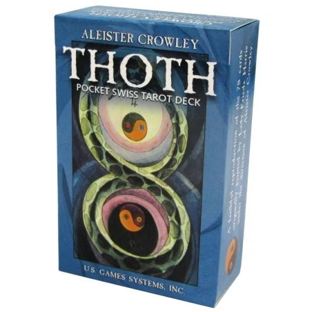 Tarot Crowley Thoth (Pocket Swiss) (8,9 x 5,7 cm) (EN) (USG) | Tienda Esotérica Changó