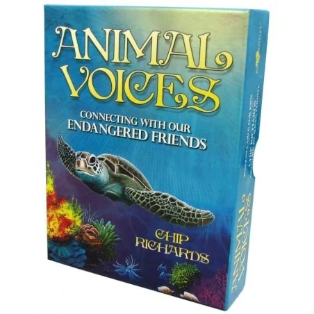 Oraculo Animal Voices: Connecting with our Endangered Friends (31 Cartas) (En) (Usg) (Bla) | Tienda Esotérica Changó