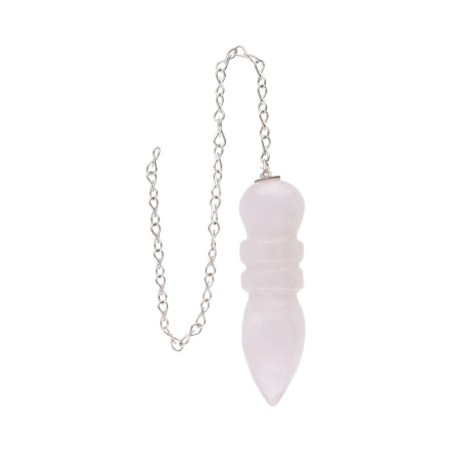 Péndulo Egipcio de Cuarzo Rosa | Tienda Esotérica Changó