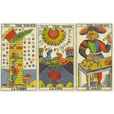 Spanish Tarot - Tarot Español - Fournier | Fournier | 8420707089016 Tienda Esotérica Changó