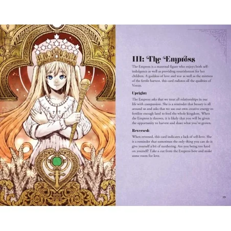 The Anime: Tarot Deck and Guidebook - Ann Mccalla | Insight Editions | 9781647225698 Tienda Esotérica Changó