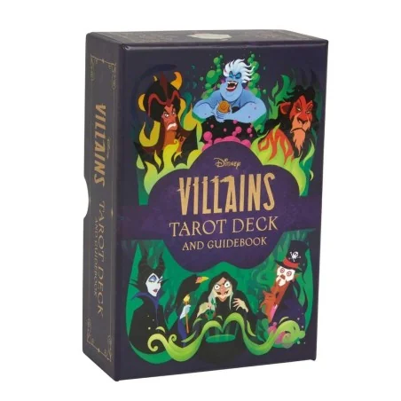 Disney Villains: Tarot Deck and Guidebook | Insight Editions | 9781647221560 Tienda Esotérica Changó