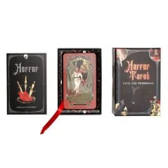 Horror: Tarot Deck and Guidebook - Aria Gmitter y Minerva Siegel | Insight Editions | 9781647225469 Tienda Esotérica Changó