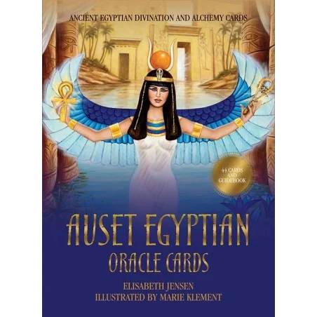 Auset Egyptian Oracle Cards - Elisabeth Jensen y Marie Klement