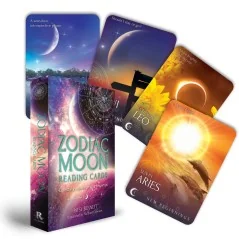 Zodiac Moon Reading Cards - Patsy Bennett | Rockpool Publishing | 9781925924268 Tienda Esotérica Changó