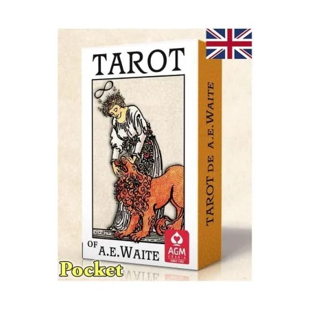 Tarot A. E. Waite & Pamela Colman Smith (Pocket) (Premium Edition) (Caja Dura) (Rider) (EN) (AGM) | Tienda Esotérica Changó