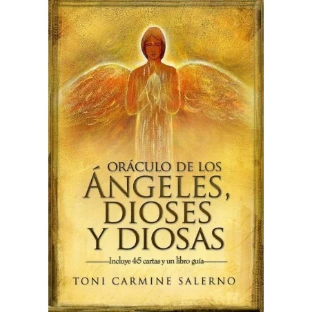 Oraculo Angeles Dioses y Diosas (Borde Dorado) (Set) (45 Cartas + Bolsa) (Guyt) | Tienda Esotérica Changó
