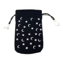 Bolsa Tarot Mini Estrellas y Lunas - Terciopelo 13,5 x 8,5 cm | Lo Scarabeo | 9788883958236 | Tienda Esotérica Changó