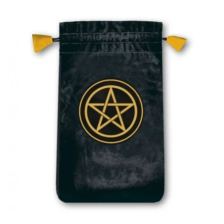 Bolsa Tarot Mini Pentagrama - Terciopelo 13,5 x 8,5 cm | Lo Scarabeo | 9788883958243 | Tienda Esotérica Changó